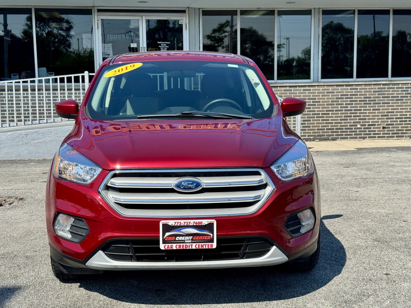 2019 RED Ford Escape SE 4WD (1FMCU9GDXKU) with an 1.5L L4 DOHC 16V engine, 6A transmission, located at 7600 S Western Ave., Chicago, IL, 60620, (773) 918-3980, 0.000000, 0.000000- Photo#1