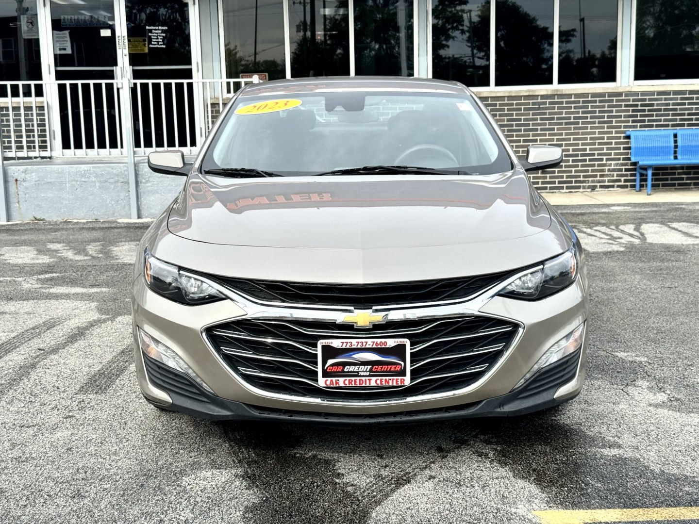 2023 GRAY Chevrolet Malibu 1LT (1G1ZD5ST4PF) with an 1.5L L4 DOHC 16V engine, 6A transmission, located at 7600 S Western Ave., Chicago, IL, 60620, (773) 918-3980, 0.000000, 0.000000- Photo#1