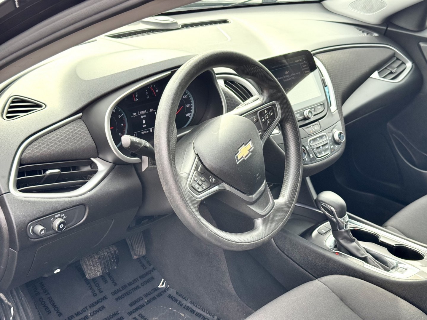 2023 BLACK Chevrolet Malibu 1LT (1G1ZD5ST7PF) with an 1.5L L4 DOHC 16V engine, 6A transmission, located at 7600 S Western Ave., Chicago, IL, 60620, (773) 918-3980, 0.000000, 0.000000- Photo#5