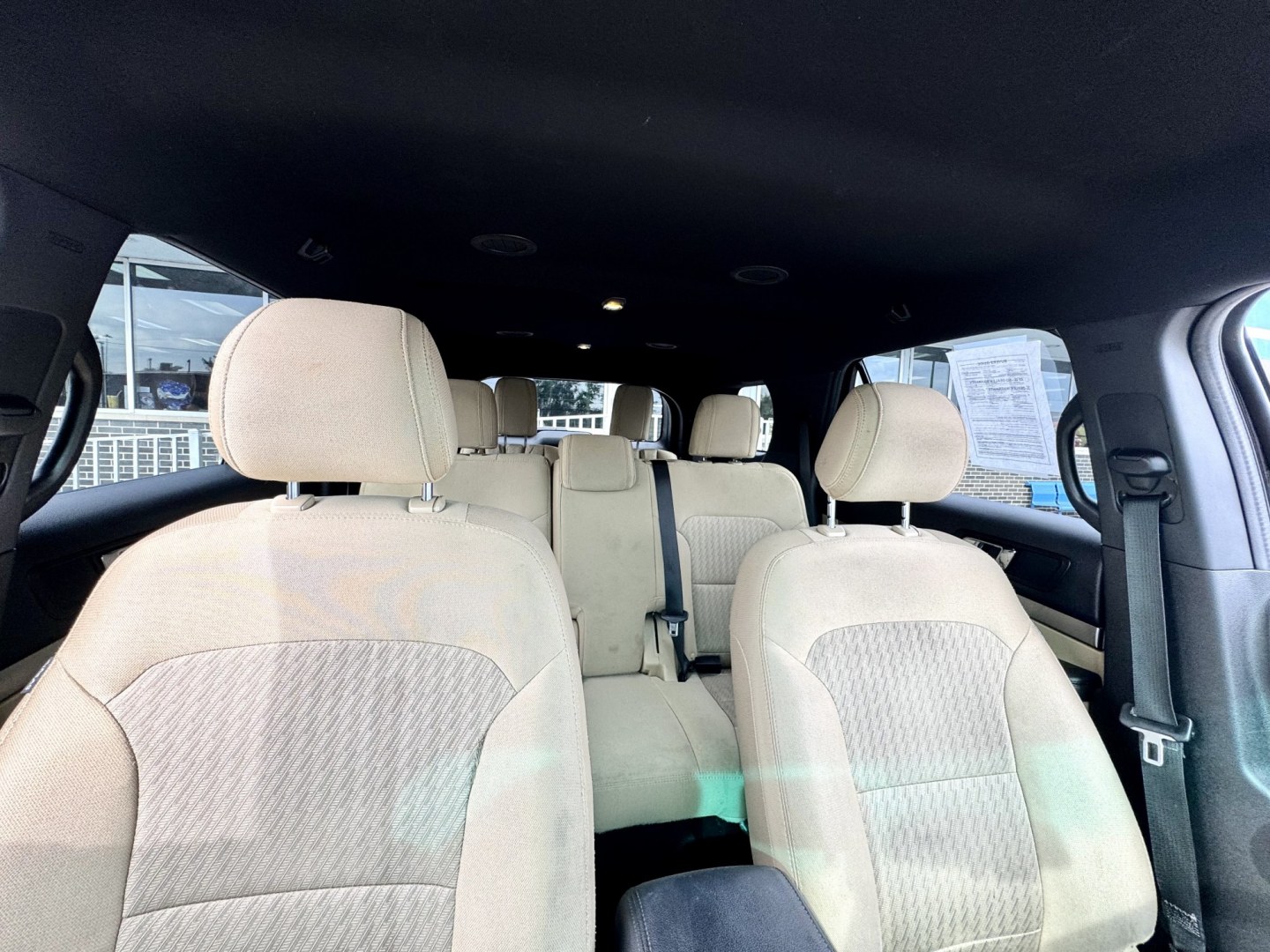 2017 BLACK Ford Explorer Base FWD (1FM5K7B87HG) with an 3.5L V6 DOHC 24V engine, 6A transmission, located at 7600 S Western Ave., Chicago, IL, 60620, (773) 918-3980, 0.000000, 0.000000- Photo#12