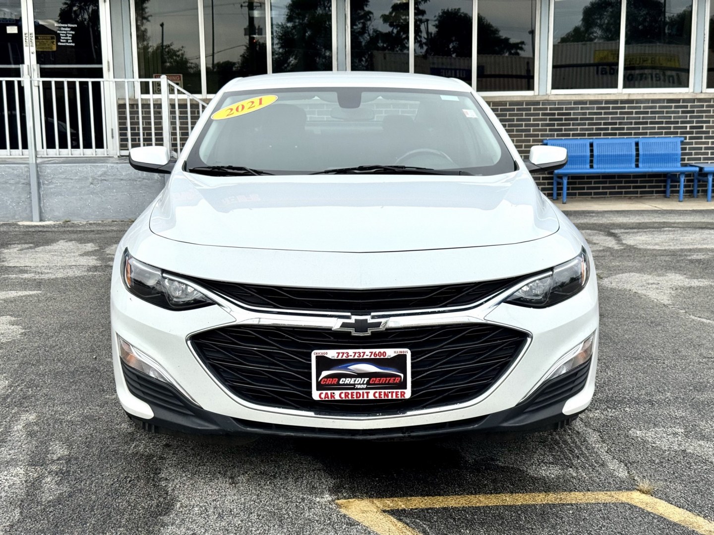 2021 WHITE Chevrolet Malibu RS (1G1ZG5ST6MF) with an 1.5L L4 DOHC 16V engine, 6A transmission, located at 7600 S Western Ave., Chicago, IL, 60620, (773) 918-3980, 0.000000, 0.000000- Photo#1