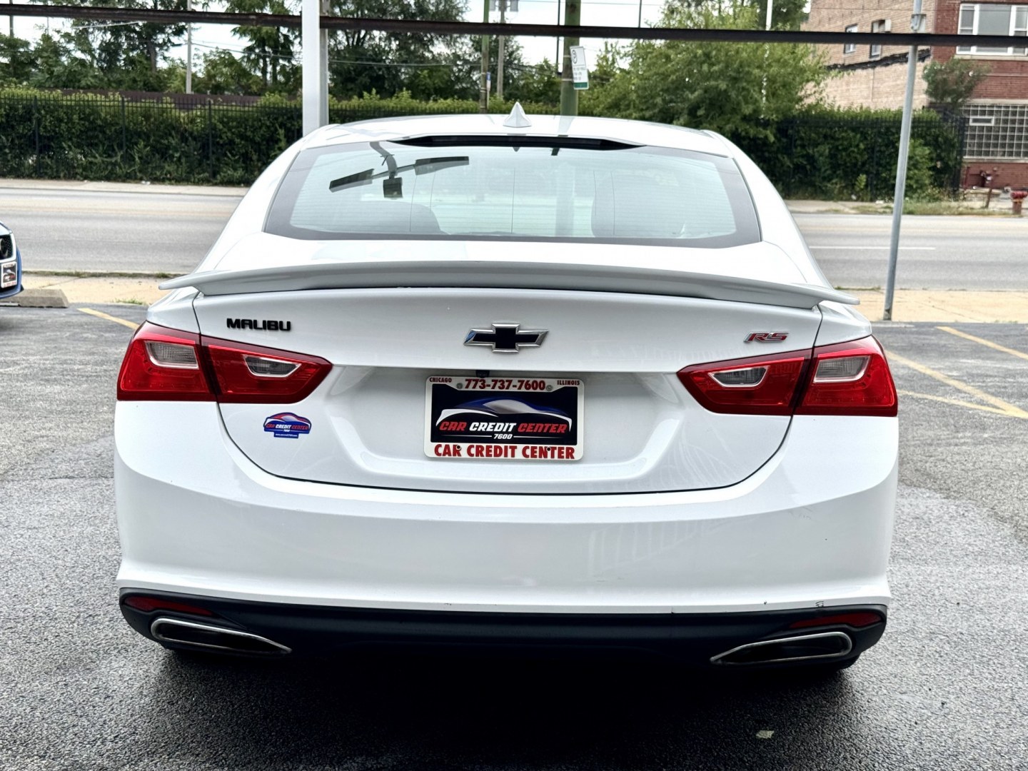 2021 WHITE Chevrolet Malibu RS (1G1ZG5ST6MF) with an 1.5L L4 DOHC 16V engine, 6A transmission, located at 7600 S Western Ave., Chicago, IL, 60620, (773) 918-3980, 0.000000, 0.000000- Photo#3