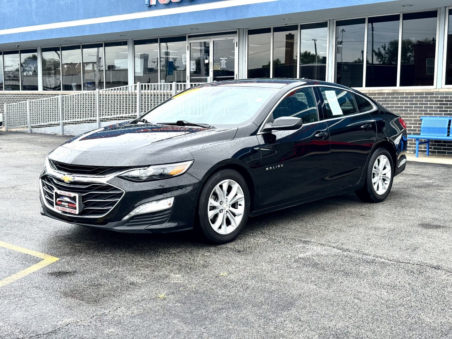 2023 BLACK Chevrolet Malibu 1LT (1G1ZD5ST8PF) with an 1.5L L4 DOHC 16V engine, 6A transmission, located at 7600 S Western Ave., Chicago, IL, 60620, (773) 918-3980, 0.000000, 0.000000- Photo#2