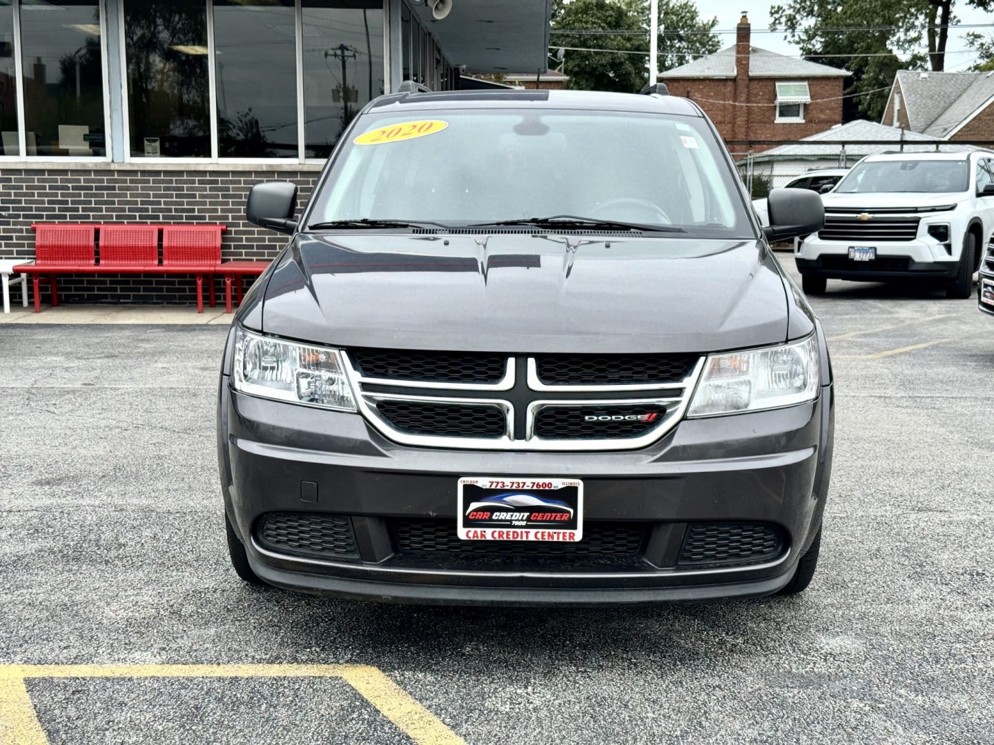 2020 GRAY Dodge Journey SE Value (3C4PDCAB1LT) with an 2.4L L4 DOHC 16V engine, 6A transmission, located at 7600 S Western Ave., Chicago, IL, 60620, (773) 918-3980, 0.000000, 0.000000- Photo#1