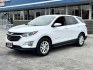 2018 WHITE Chevrolet Equinox LT 2WD (2GNAXJEV4J6) with an 1.5L L4 DIR DOHC 16V TURBO engine, 6A transmission, located at 7600 S Western Ave., Chicago, IL, 60620, (773) 918-3980, 0.000000, 0.000000- Photo#2