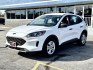 2020 WHITE Ford Escape S (1FMCU0F67LU) with an 1.5L L3 engine, 6A transmission, located at 7600 S Western Ave., Chicago, IL, 60620, (773) 918-3980, 0.000000, 0.000000- Photo#2