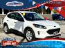 2020 WHITE Ford Escape S (1FMCU0F67LU) with an 1.5L L3 engine, 6A transmission, located at 7600 S Western Ave., Chicago, IL, 60620, (773) 918-3980, 0.000000, 0.000000- Photo#0