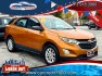 2018 ORANGE Chevrolet Equinox LS AWD (2GNAXREV7J6) with an 1.5L L4 DIR DOHC 16V TURBO engine, 6A transmission, located at 7600 S Western Ave., Chicago, IL, 60620, (773) 918-3980, 0.000000, 0.000000- Photo#0