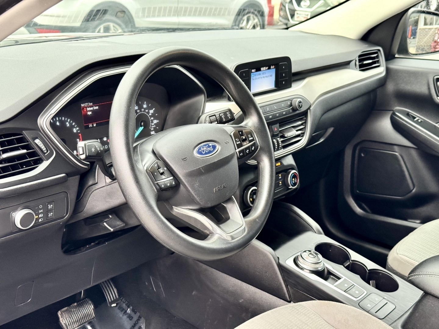 2021 BLACK Ford Escape S AWD (1FMCU9F62MU) with an 1.5L L3 engine, 6A transmission, located at 7600 S Western Ave., Chicago, IL, 60620, (773) 918-3980, 0.000000, 0.000000- Photo#5